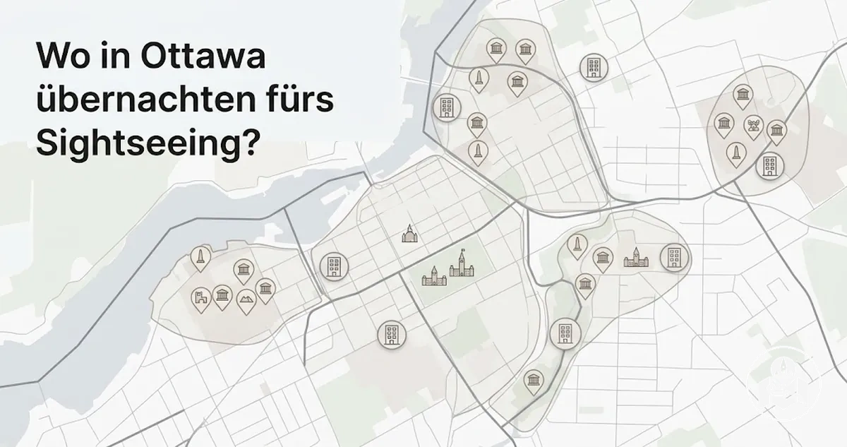 Sightseeing-Gebiete in Ottawa mit praktisch gelegenen Übernachtungsmöglichkeiten nahe den Sehenswürdigkeiten