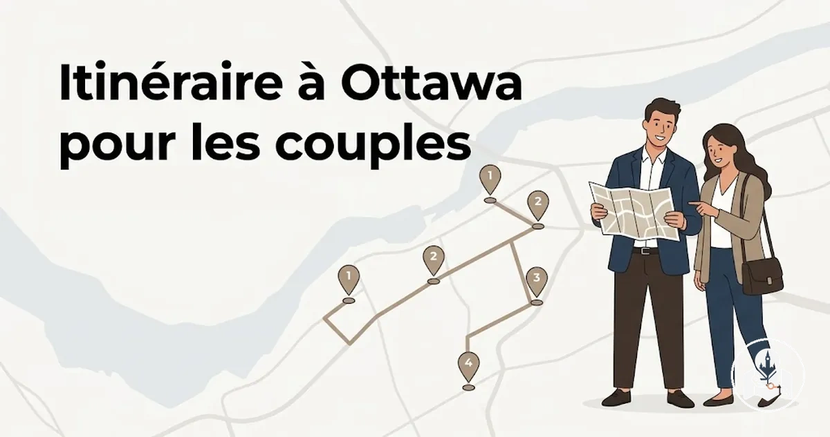 Itinéraire à Ottawa pour les couples avec des étapes touristiques pour un court séjour en ville