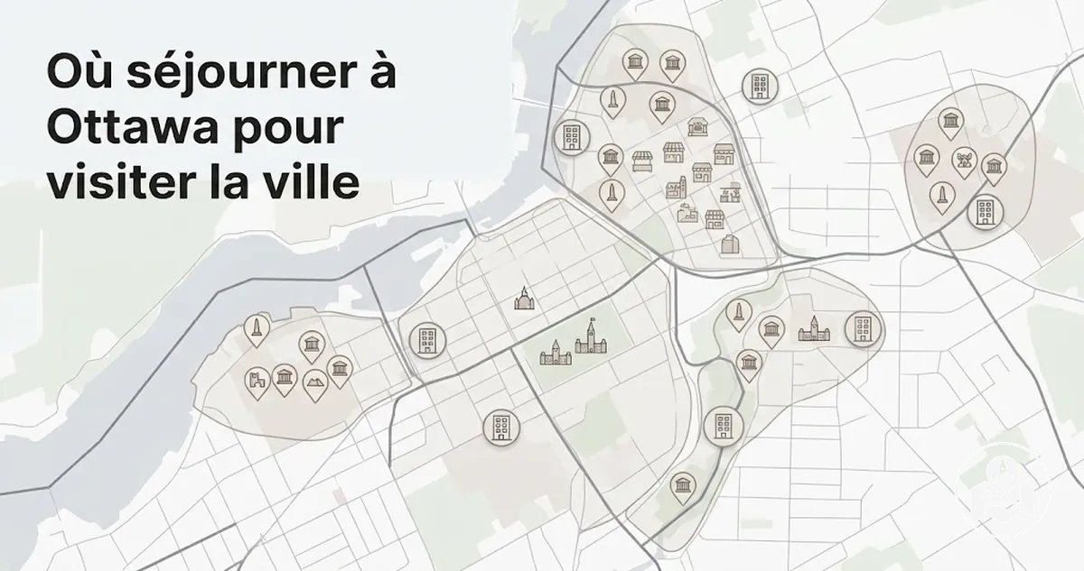 Secteurs touristiques d’Ottawa avec des hébergements pratiques près des attractions
